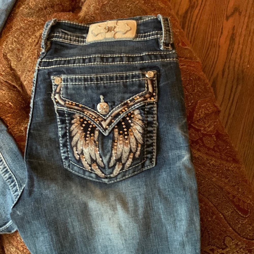 Miss Me. Boot cut jeans.  31x32